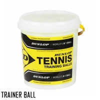 Dunlop Tub of 60 Coaching Quality / Training Tennis Balls